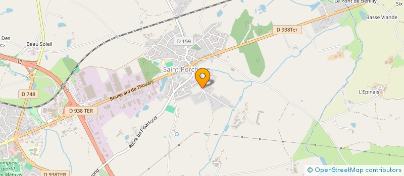 localisation de l'entreprise WOODERA CREATION  BRESSUIRE