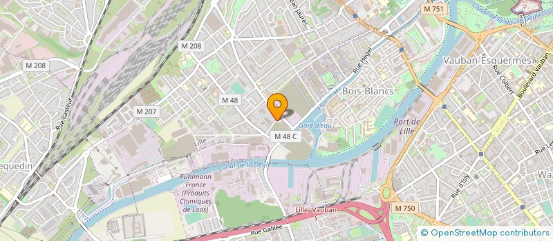 localisation de l'entreprise WOODERZ à LILLE