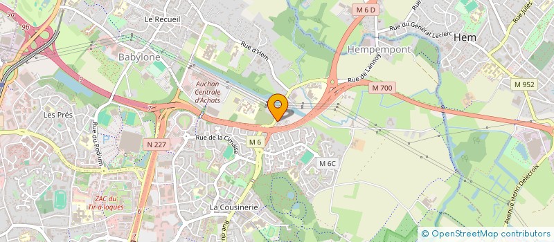 localisation de l'entreprise WOODEST à VILLENEUVE-D'ASCQ