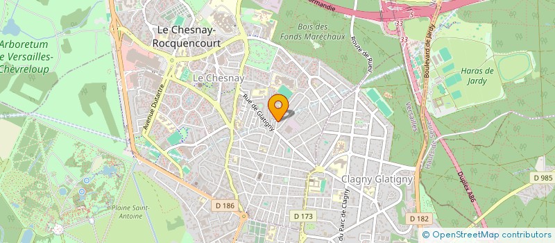 localisation de l'entreprise WOODFRANCE à RUEIL-MALMAISON