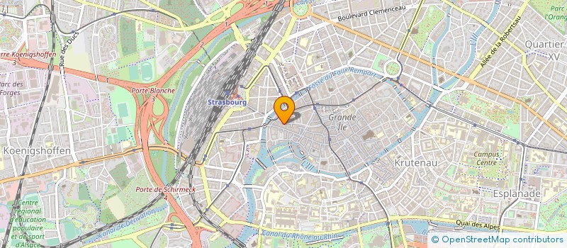 localisation de l'entreprise WOODIFULL à STRASBOURG