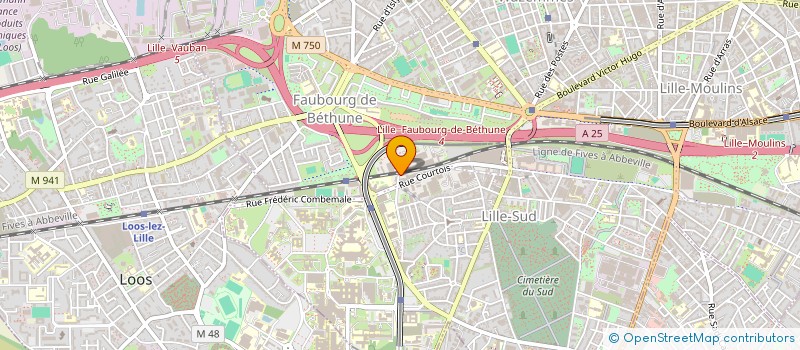 localisation de l'entreprise WOODIS  LILLE