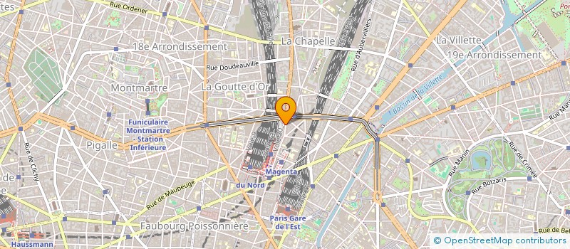 localisation de l'entreprise WOODLAND'S  PARIS