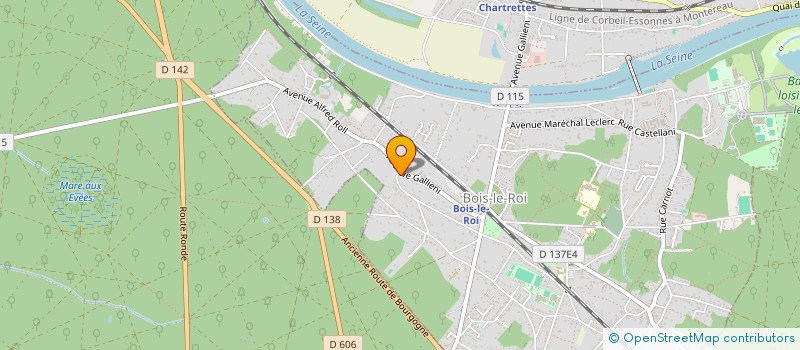 localisation de l'entreprise WOODLANDER DIGITAL  BOIS-LE-ROI