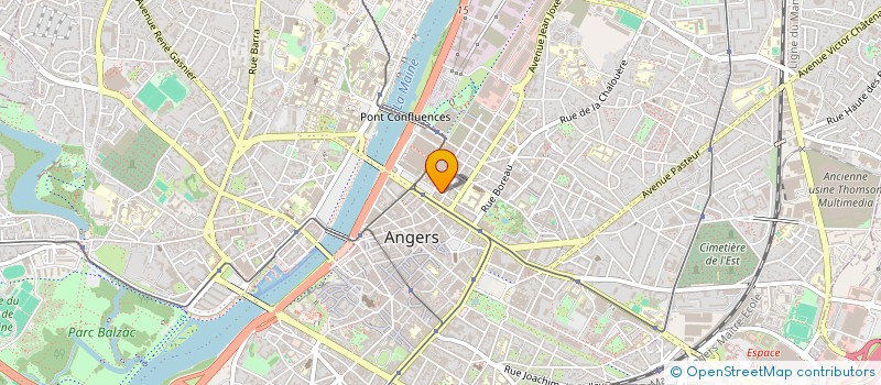 localisation de l'entreprise WOODLANE EUROPE SAS à ANGERS