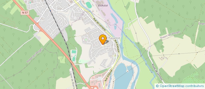 localisation de l'entreprise WOODLYKKE à CHAVELOT