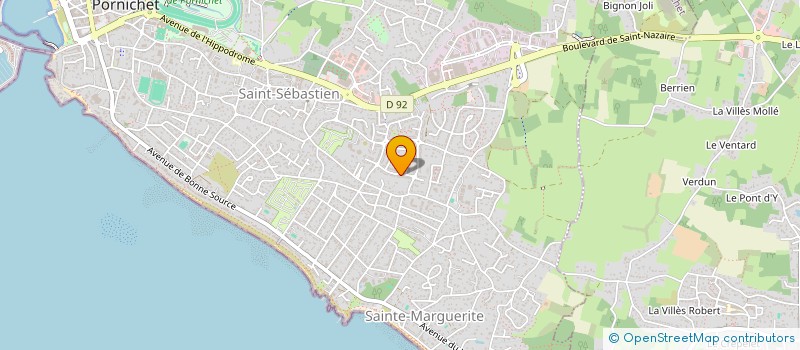 localisation de l'entreprise WOODS'LAND  PORNICHET