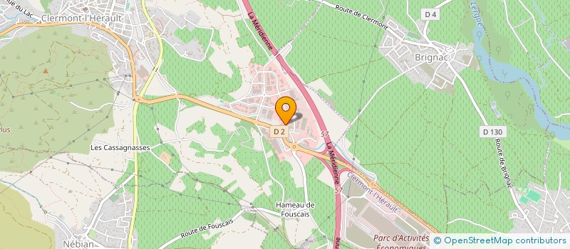 localisation de l'entreprise WOODSPIRIT à CLERMONT-L'HERAULT