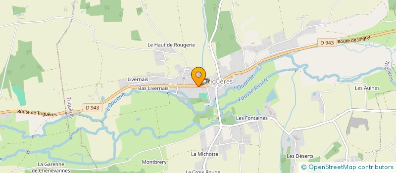 localisation de l'entreprise WOODSTOCK  SAINT-GERMAIN-DES-PRES