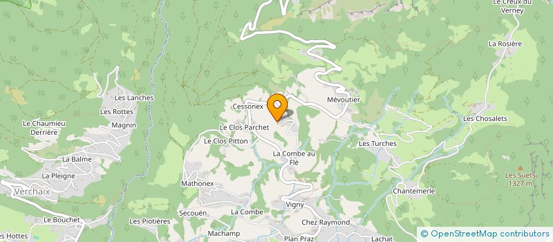 localisation de l'entreprise WOODSTOCK  SAMOENS