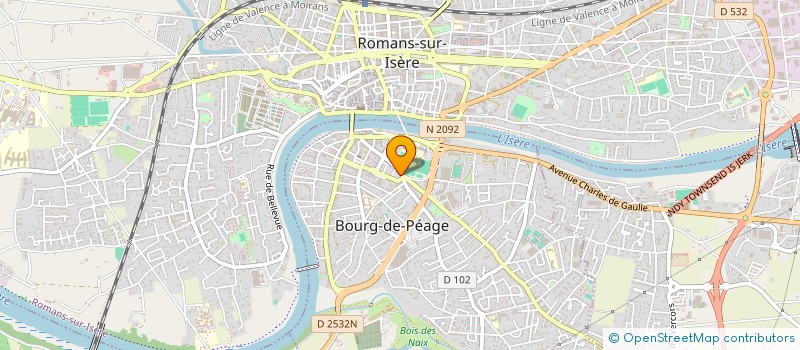 localisation de l'entreprise WOODSTOK à BOURG-DE-PEAGE