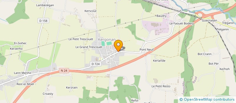 localisation de l'entreprise WOODWINE  LANGUIDIC