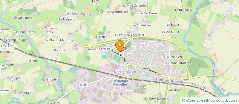 localisation de l'entreprise WOODZ ENGINEERING  ARRADON