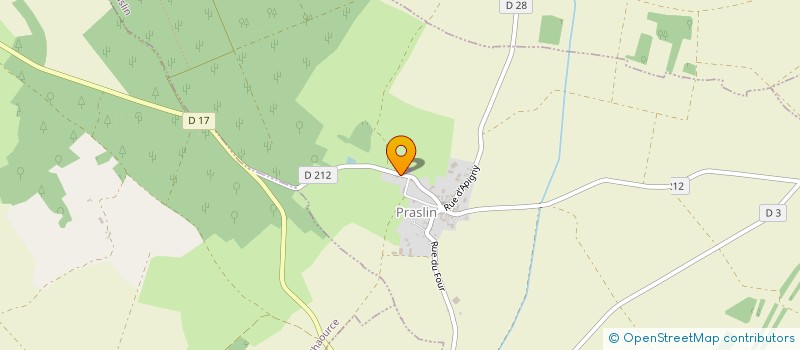 localisation de l'entreprise WOOFY ET COMPAGNIE  PRASLIN