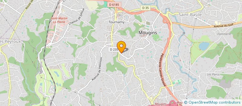 localisation de l'entreprise WOOKER à MOUGINS