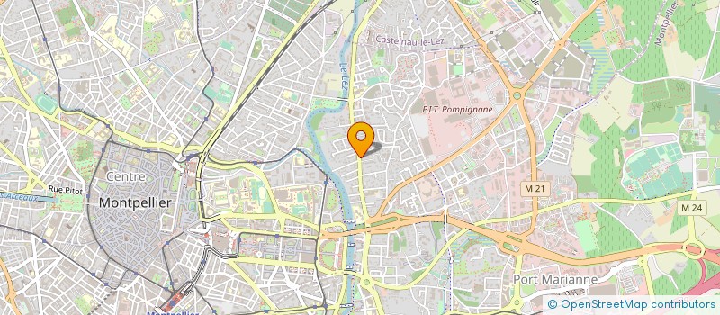 localisation de l'entreprise WOOLD SAS à MONTPELLIER