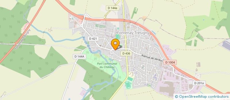 localisation de l'entreprise WOOLIETTE LAINE & CO à FONTENAY-TRESIGNY