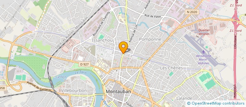 localisation de l'entreprise WOOLLY DREAM à MONTAUBAN