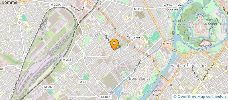 localisation de l'entreprise WOOOLDING à LILLE
