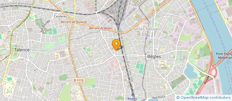 localisation de l'entreprise WOOVI à BEGLES