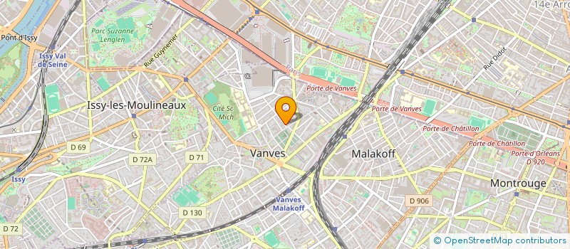 localisation de l'entreprise WOOZ WOO  VANVES