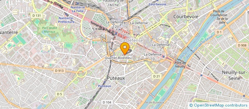 localisation de l'entreprise WOP  PUTEAUX