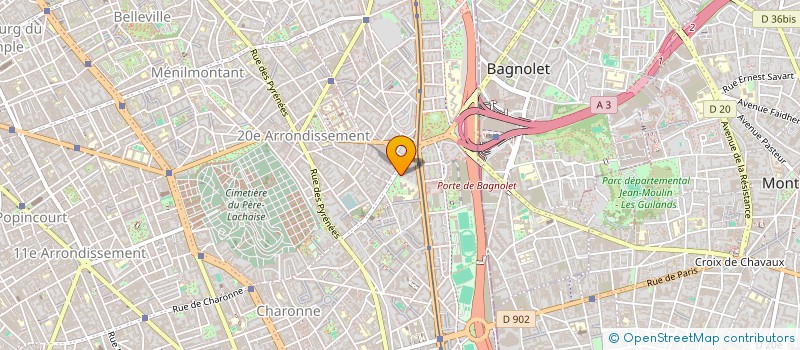 localisation de l'entreprise WORD A MOT  PARIS