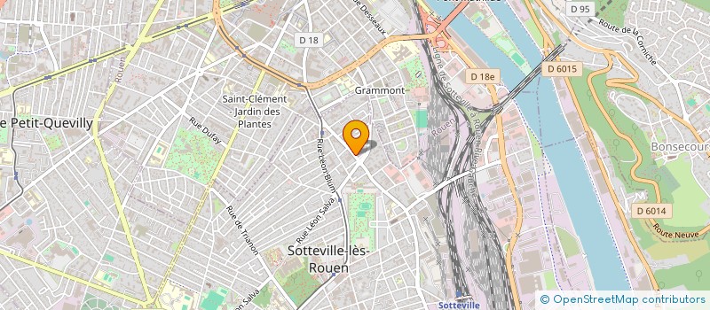 localisation de l'entreprise WORD COMMUNICATION à SOTTEVILLE-LES-ROUEN
