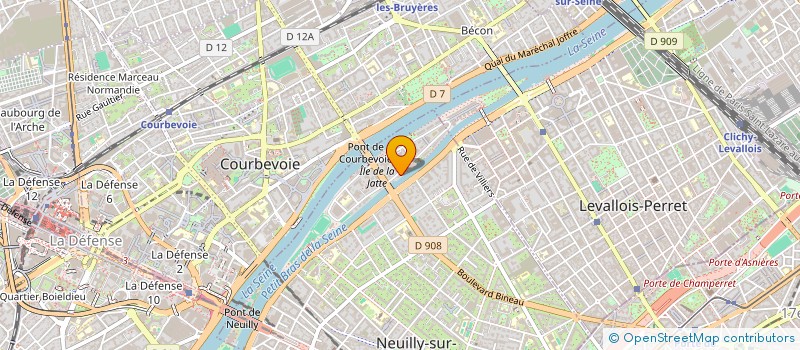 localisation de l'entreprise WORD PEACE NELWARLE à NEUILLY-SUR-SEINE