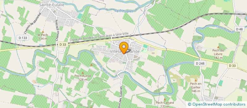 localisation de l'entreprise WORDRIGHT  VILLESEQUELANDE