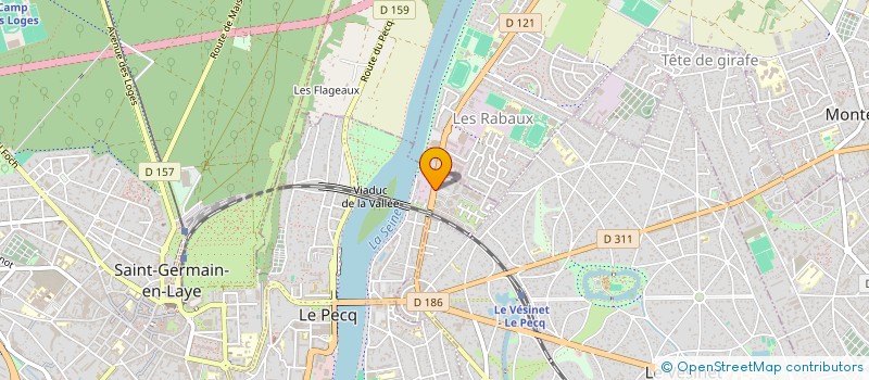 localisation de l'entreprise WOREX  LE PECQ