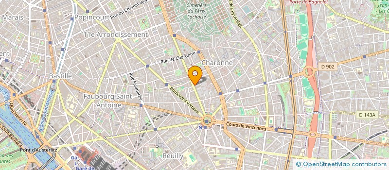 localisation de l'entreprise WORGAMIC  PARIS