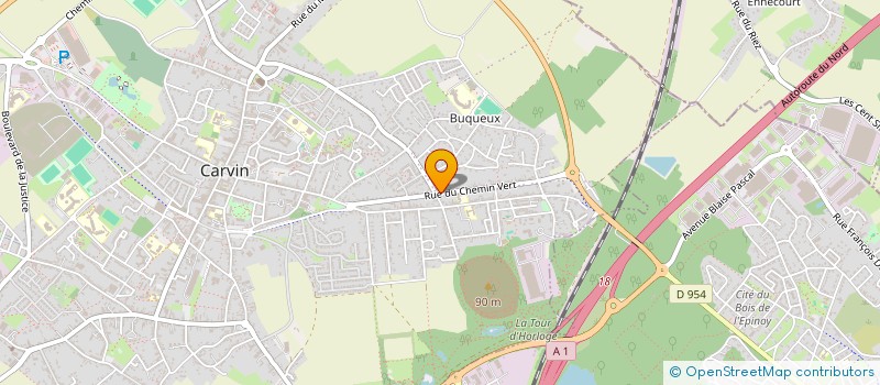 localisation de l'entreprise WORK CHOPE  CARVIN