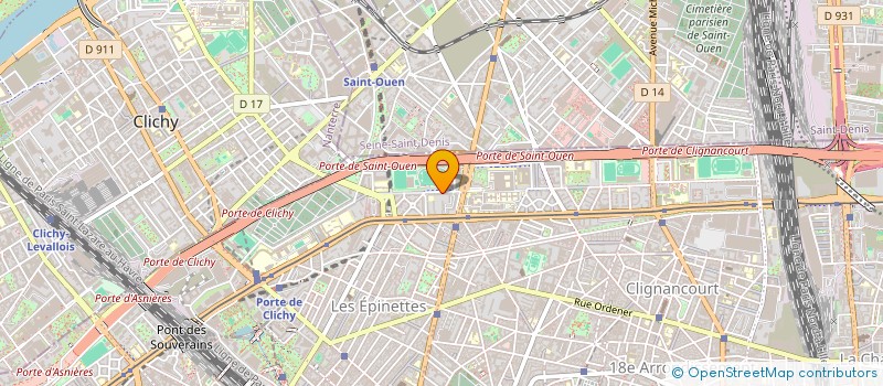 localisation de l'entreprise WORK DECO  PARIS