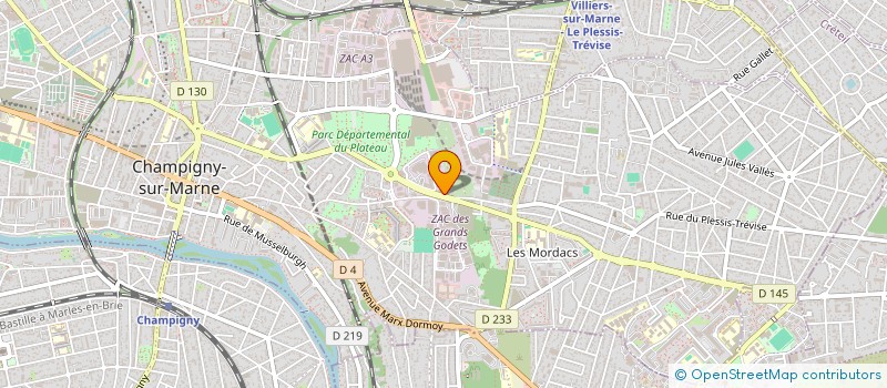 localisation de l'entreprise WORK FUSION  CHAMPIGNY-SUR-MARNE