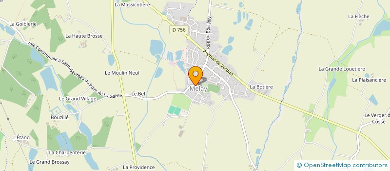 localisation de l'entreprise WORK IN FEST à CHOLET