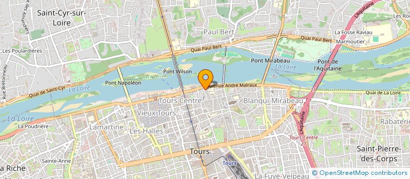 localisation de l'entreprise WORK IN PROGRESS  TOURS