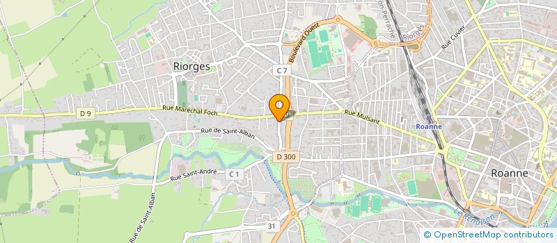localisation de l'entreprise WORK IN PROGRESS à RIORGES