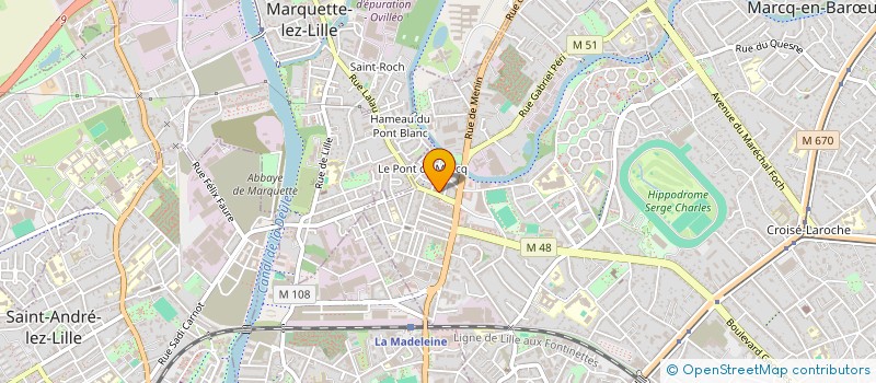 localisation de l'entreprise WORK IN PROGRESS SERVICES à MARCQ-EN-BARŒUL