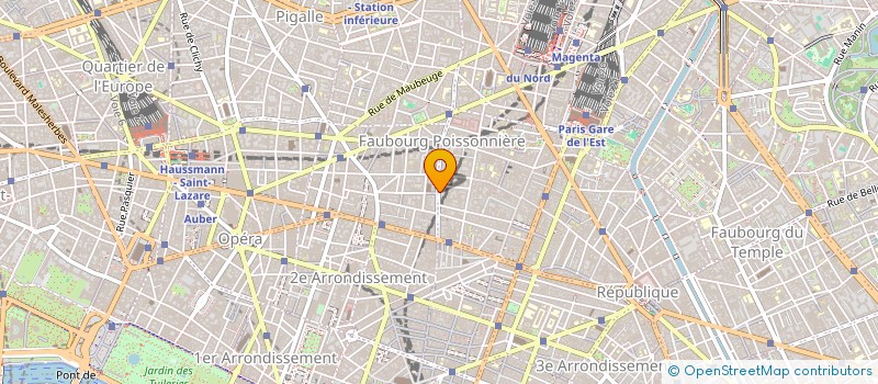 localisation de l'entreprise WORK MATES  PARIS