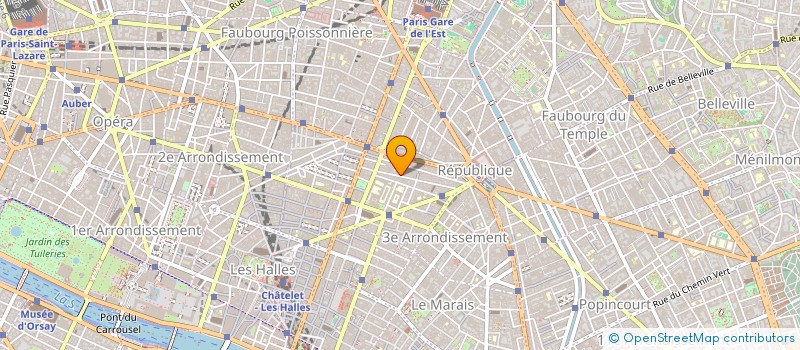 localisation de l'entreprise WORK PRODUCTS  PARIS