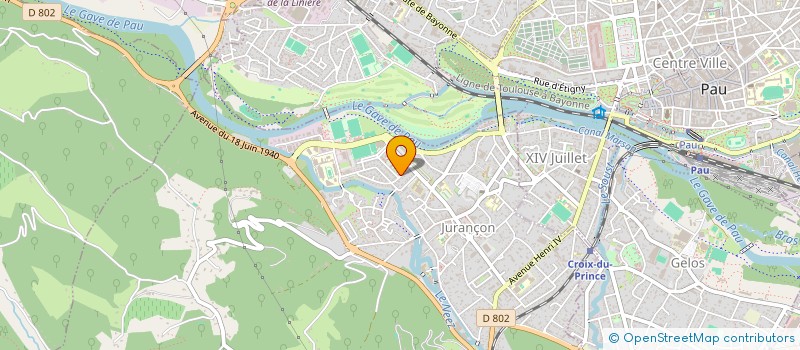 localisation de l'entreprise WORK & PROGRESS  LONS