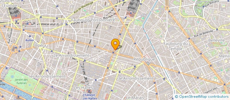 localisation de l'entreprise WORK & SHARE  PARIS