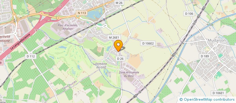 localisation de l'entreprise WORK SPORT CARE FORMATIONS à BAILLARGUES
