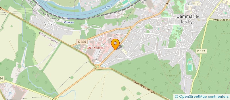 localisation de l'entreprise WORK SPORTS MANAGEMENT à DAMMARIE-LES-LYS