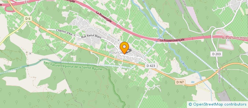 localisation de l'entreprise WORK YOUR PRODUCT RECORDS à POURCIEUX