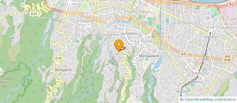 localisation de l'entreprise WORKALL à SAINT-DENIS