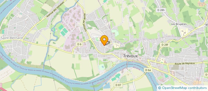 localisation de l'entreprise WORKELAB  TREVOUX