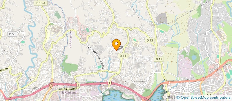 localisation de l'entreprise WORKFORCE  LE LAMENTIN