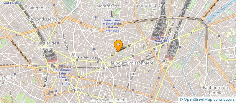 localisation de l'entreprise WORKFORCE INTERNATIONALE à PARIS
